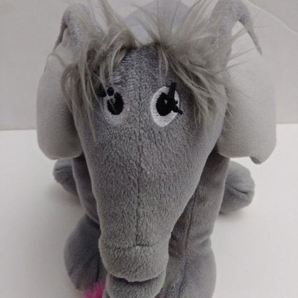 Manhattan Toys Dr. Seuss 9 in Plush Elephant - Picture 1 of 7